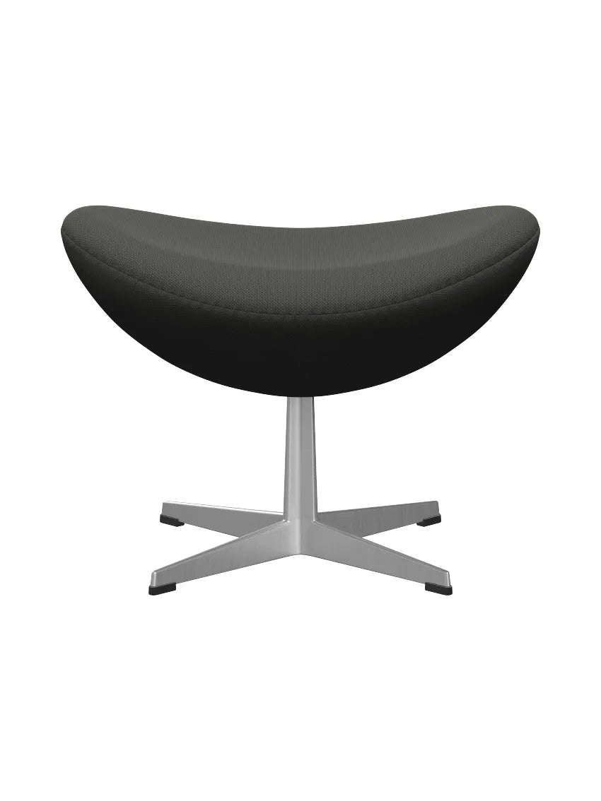 3127 Fodskammel til Ægget af Arne Jacobsen stofgr. 2 - Steelcut / 160 Grå - Jacobsen Plus