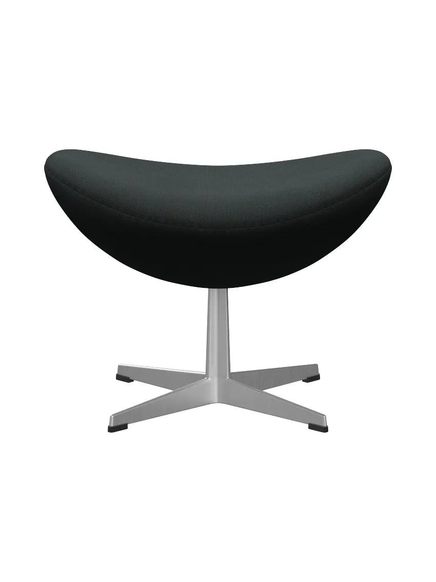 3127 Fodskammel til Ægget af Arne Jacobsen stofgr. 2 - Steelcut / 180 Charcoal - Jacobsen Plus