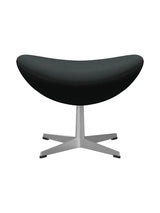 3127 Fodskammel til Ægget af Arne Jacobsen stofgr. 2 - Steelcut / 180 Charcoal - Jacobsen Plus