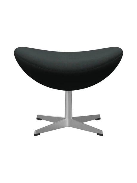 3127 Fußhocker für Egg™ Sessel von Arne Jacobsen Textilgr. 2 - Steelcut / 180 Holzkohle - Jacobsen Plus
