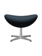 3127 Fodskammel til Ægget af Arne Jacobsen stofgr. 2 - Steelcut / 780 Marineblå - Jacobsen Plus