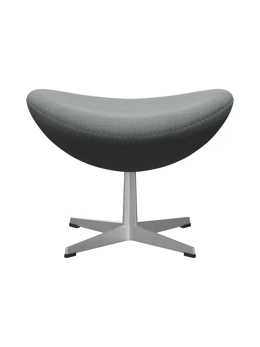 3127 Fodskammel til Ægget af Arne Jacobsen stofgr. 2 - Steelcut Trio / 133 Grå - Jacobsen Plus