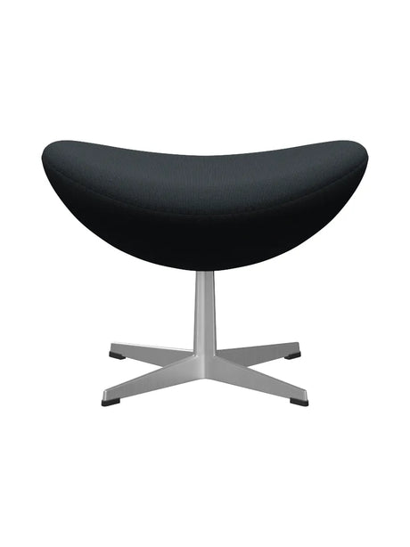 3127 Fußhocker für Egg™ Sessel von Arne Jacobsen Textilgr. 2 - Steelcut Trio / 195 Schwarz - Jacobsen Plus