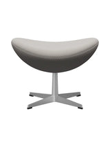 3127 Fodskammel til Ægget af Arne Jacobsen stofgr. 2 - Steelcut Trio / 205 White & grey - Jacobsen Plus
