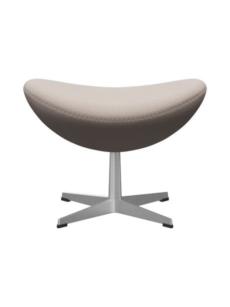 3127 Fußhocker für Egg™ Sessel von Arne Jacobsen Textilgr. 2 - Steelcut Trio / 226 Lichtbeige - Jacobsen Plus
