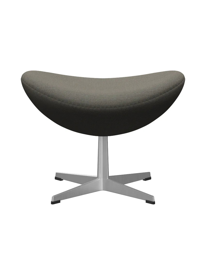 3127 Fodskammel til Ægget af Arne Jacobsen stofgr. 2 - Steelcut Trio / 253 Lys Gråbun - Jacobsen Plus