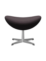 3127 Fodskammel til Ægget af Arne Jacobsen stofgr. 2 - Steelcut Trio / 283 Brun - Jacobsen Plus
