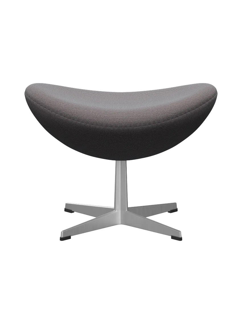 3127 Fodskammel til Ægget af Arne Jacobsen stofgr. 2 - Steelcut Trio / 336 Pale Blue-Brown-Black - Jacobsen Plus