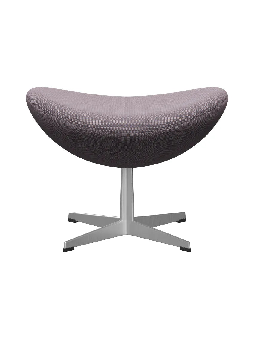 3127 Fodskammel til Ægget af Arne Jacobsen stofgr. 2 - Steelcut Trio / 806 White-Purple - Jacobsen Plus