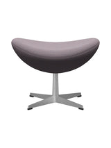 3127 Fodskammel til Ægget af Arne Jacobsen stofgr. 2 - Steelcut Trio / 806 White-Purple - Jacobsen Plus