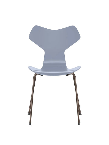 3130 Grand Prix stol lakeret af Arne Jacobsen - Lavender Blue / Brown Bronze - Jacobsen Plus