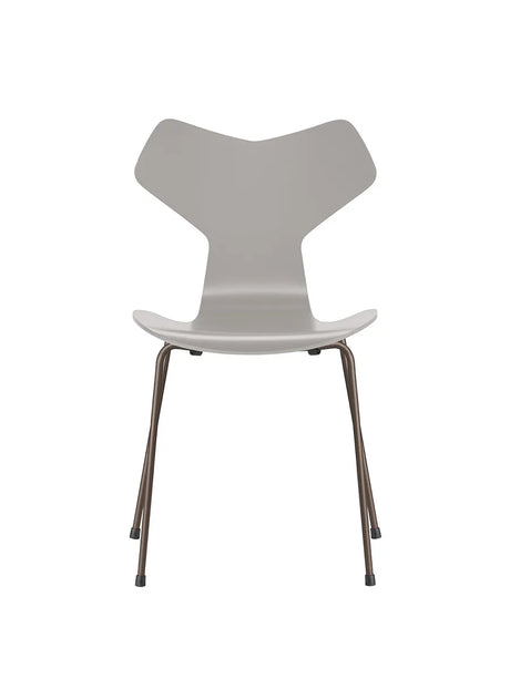 3130 Grand Prix stol lakeret af Arne Jacobsen - Nine Grey / Brown Bronze - Jacobsen Plus