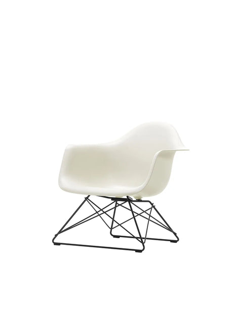 Eames Plastic Armchair LAR, schwarz lackiert von Vitra - Pebble - Jacobsen Plus