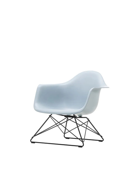 Eames Plastic Armchair LAR, schwarz lackiert von Vitra - Ice Grey - Jacobsen Plus