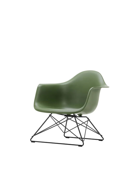 Eames Plastic Armchair LAR, schwarz lackiert von Vitra - Forest - Jacobsen Plus