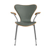 Kirsche - Concrete Grey Leder - Chromgestell