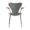 Kirsche - Concrete Grey Leder - Silver Grey Gestell