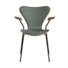 Elm - Concrete Grey Leder - Braun Bronze Gestell