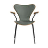 Elm - Concrete Grey Leder - Schwarz Gestell
