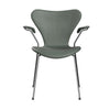 Concrete Grey læder - Chrome stel