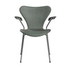 Concrete Grey læder - Silver Grey stel