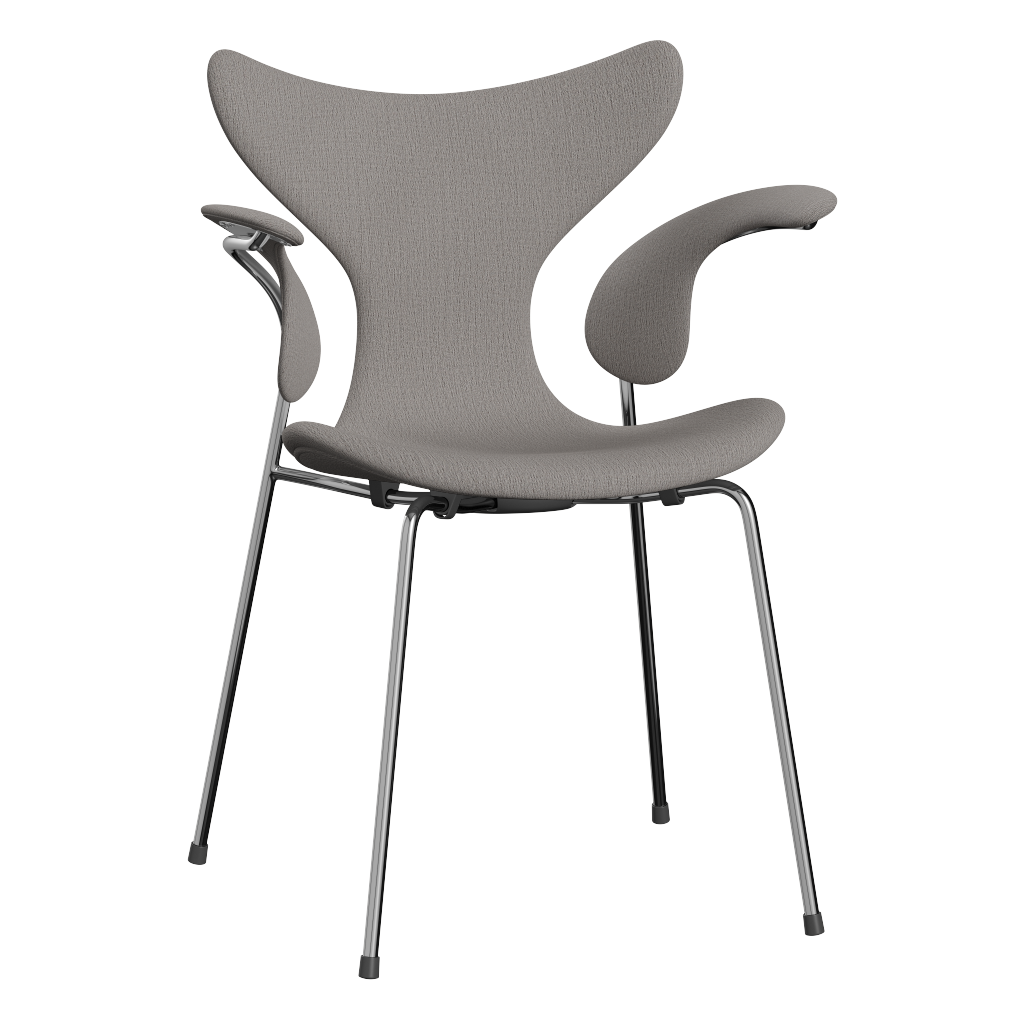 3208 Die Lilie mit Armlehnen, vollgepolstert von Arne Jacobsen - Christianshavn - 1121 Beige - Jacobsen Plus