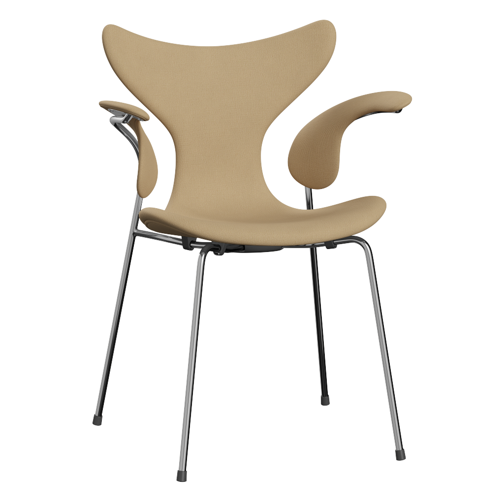 3208 Die Lilie mit Armlehnen, vollgepolstert von Arne Jacobsen - Christianshavn - 1225 Sand - Jacobsen Plus