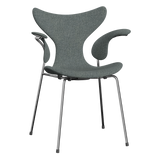 3208 Die Lilie mit Armlehnen, vollgepolstert von Arne Jacobsen - Hallingdal - 130 Grey - Jacobsen Plus