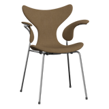 3208 Die Lilie mit Armlehnen, vollgepolstert von Arne Jacobsen - Hallingdal - 224 Light Brown - Jacobsen Plus