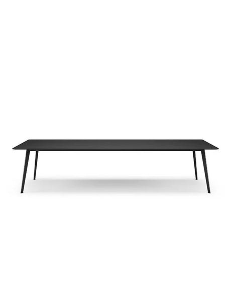 JW3012 Tisch von Montana - Schwarzes Linoleum / Schwarz (lackiert) - Jacobsen Plus