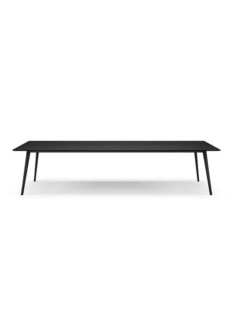 JW3012 Tisch von Montana - Schwarze Eiche (Furnier Eiche) / Schwarz (lackiert) - Jacobsen Plus