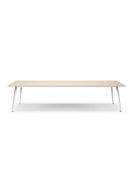 JW3012 Tisch von Montana - Massive Eiche / Aluminium (poliert) - Jacobsen Plus