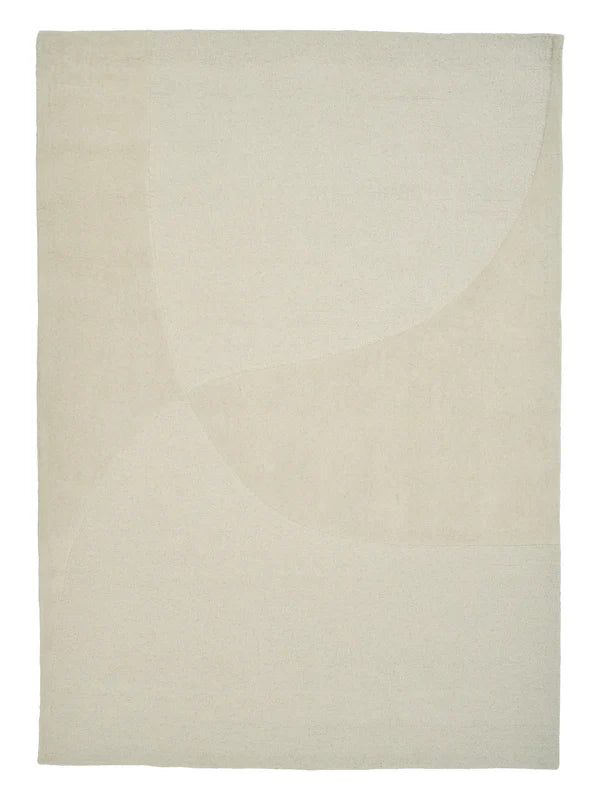 Split Plains Teppich, White von Linie Design