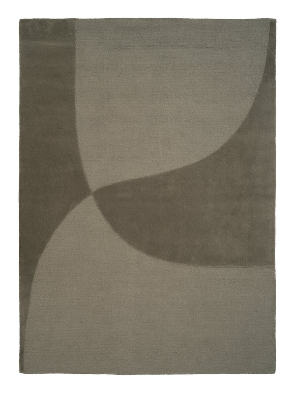 Split Plains Teppich, Moss von Linie Design