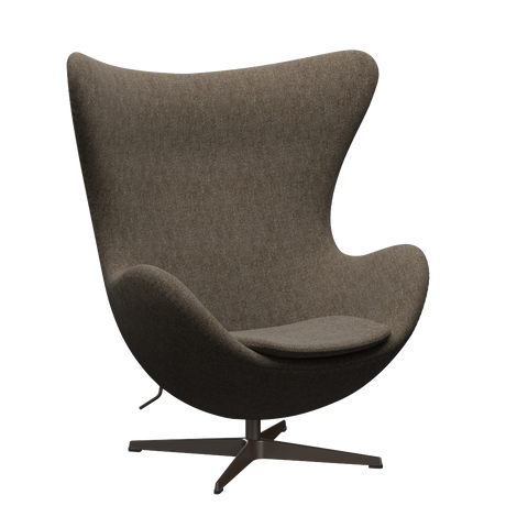 3316 Ægget loungestol, stel i brown bronze af Arne Jacobsen - Hallingdal - 270 Brown/Grey - Jacobsen Plus