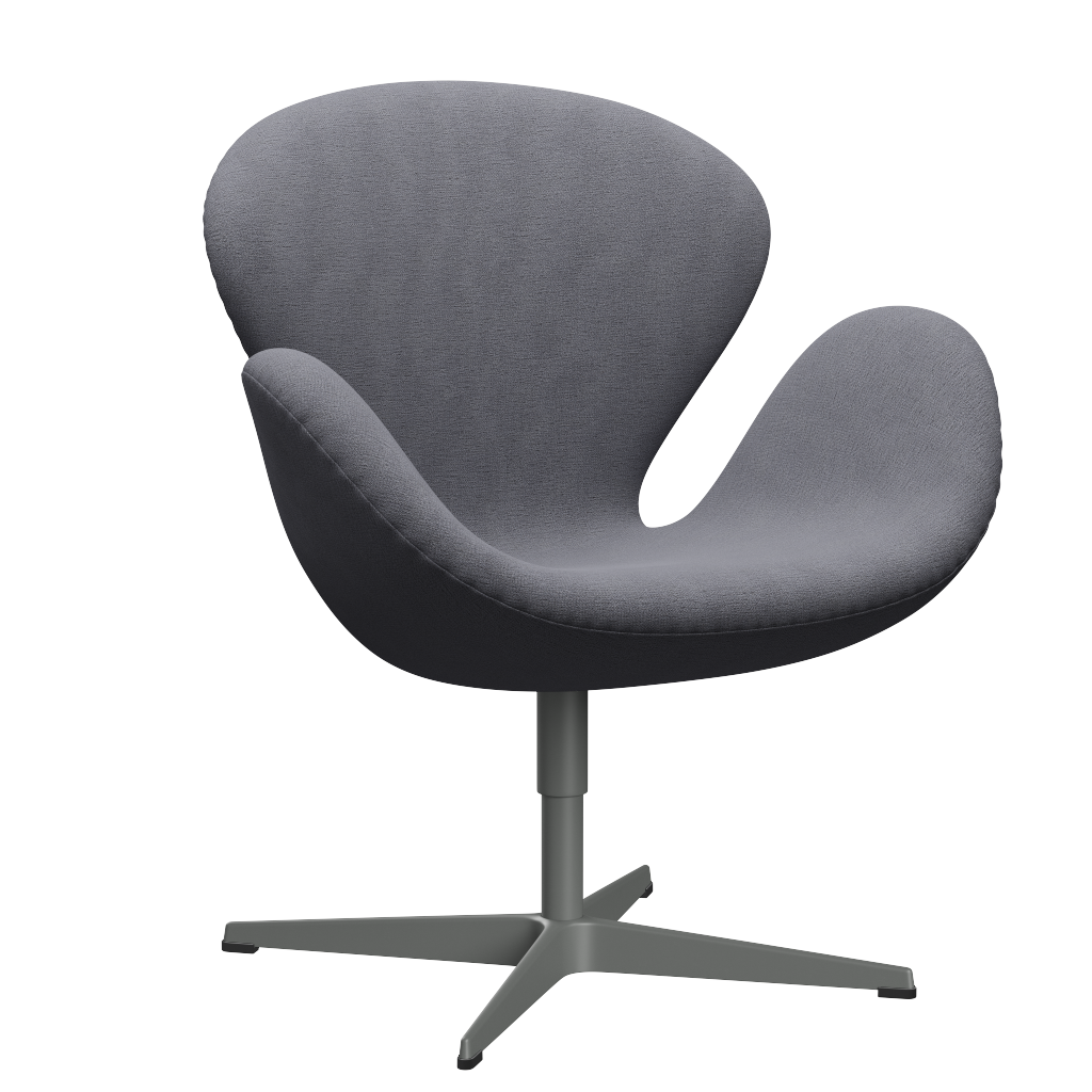 3320 Svanen loungestol, stel i silver grey af Arne Jacobsen - Christianshavn - 1171 Light Grey - Jacobsen Plus