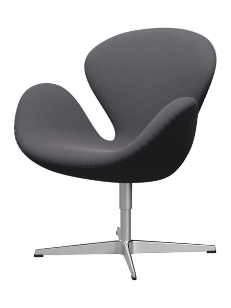 3320 Swan™ Sessel™ Sessel in Textil (Preisgruppe 1) von Arne Jacobsen - Capture / 4601 Dunkelgrau - Jacobsen Plus