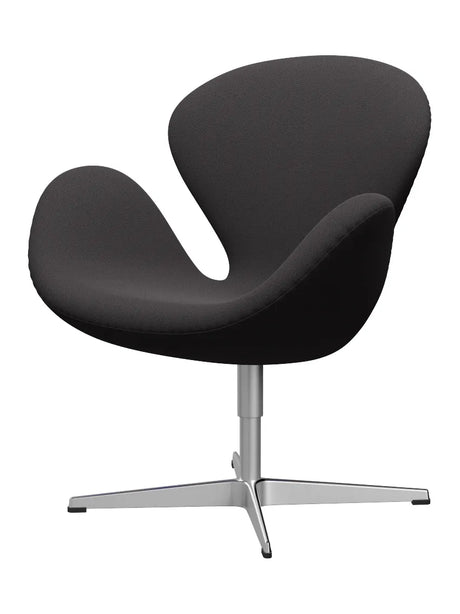 3320 Swan™ Sessel™ Sessel in Textil (Preisgruppe 1) von Arne Jacobsen - Capture / 5501 coal - Jacobsen Plus