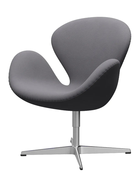3320 Swan™ Sessel™ Sessel in Textil (Preisgruppe 1) von Arne Jacobsen - Ruhm / 60078 Grau - Jacobsen Plus