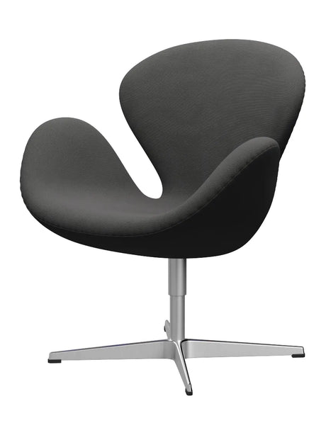 3320 Swan™ Sessel™ Sessel in Textil (Preisgruppe 1) von Arne Jacobsen - Ruhm / 61133 Dunkelgrau - Jacobsen Plus