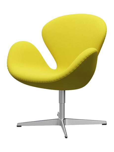3320 Swan™ Sessel™ Sessel in Textil (Preisgruppe 1) von Arne Jacobsen - Ruhm / 62067 Gelb - Jacobsen Plus
