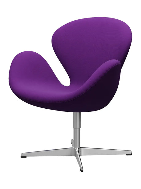 3320 Swan™ Sessel™ Sessel in Textil (Preisgruppe 1) von Arne Jacobsen - Ruhm / 65084 Lila - Jacobsen Plus