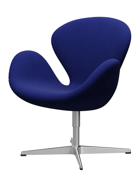 3320 Swan™ Sessel™ Sessel in Textil (Preisgruppe 1) von Arne Jacobsen - Ruhm / 66032 Marineblau - Jacobsen Plus