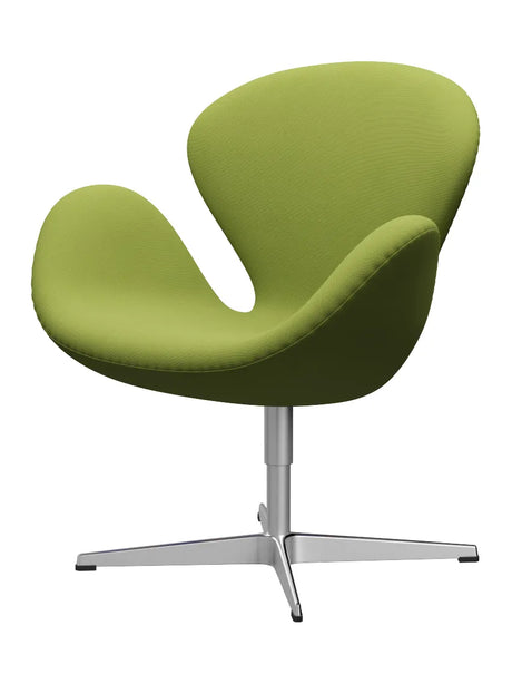 3320 Swan™ Sessel™ Sessel in Textil (Preisgruppe 1) von Arne Jacobsen - Ruhm / 68145 Hellgrasgrün - Jacobsen Plus