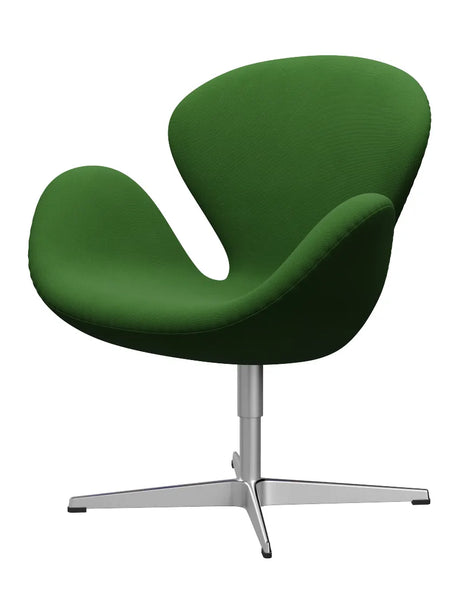 3320 Swan™ Sessel™ Sessel in Textil (Preisgruppe 1) von Arne Jacobsen - Ruhm / 68146 Grasgrün - Jacobsen Plus