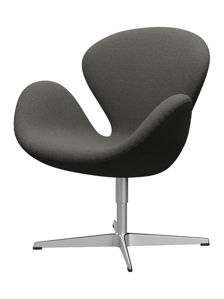 3320 Swan™ Sessel im Textil (Preisgruppe 2) von Arne Jacobsen - Fiord / 371 Dark Grey/Stone - Jacobsen Plus