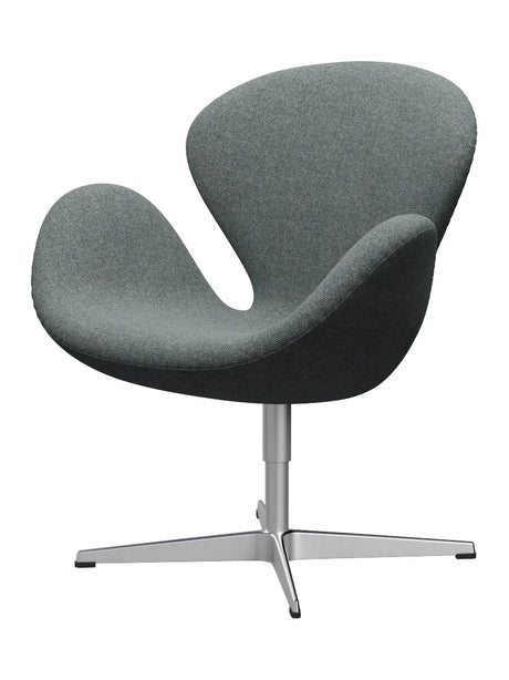 3320 Swan™ Sessel im Textil (Preisgruppe 2) von Arne Jacobsen - Hallingdal / 130 Grau - Jacobsen Plus