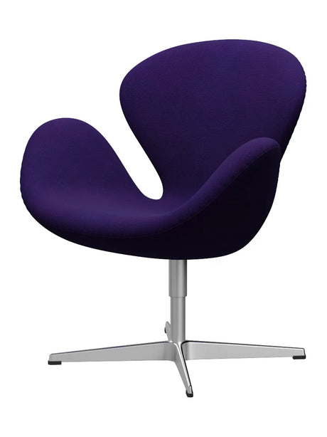3320 Swan™ Sessel im Textil (Preisgruppe 2) von Arne Jacobsen - Hallingdal / 702 Lila - Jacobsen Plus