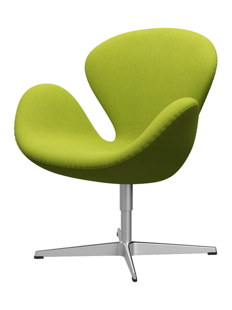 3320 Swan™ Sessel im Textil (Preisgruppe 2) von Arne Jacobsen - Hallingdal / 907 Lime - Jacobsen Plus