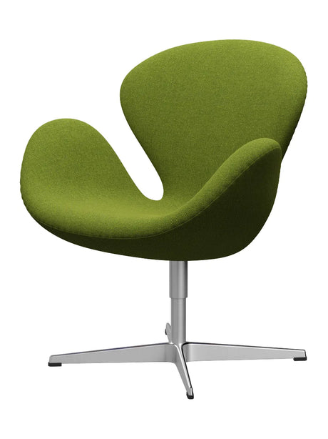 3320 Swan™ Sessel im Textil (Preisgruppe 2) von Arne Jacobsen - Hallingdal / 980 Grün - Jacobsen Plus
